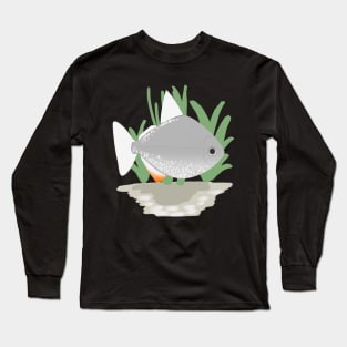 silver dollar fish Long Sleeve T-Shirt